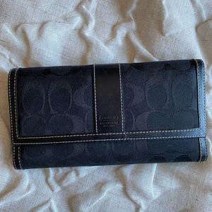Black Coach Wallet